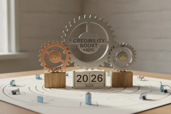 Affiliate & PR Synergy: 40% Credibility Boost in 2026
