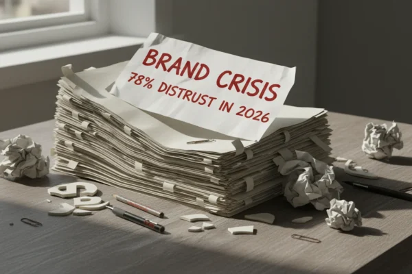 Brand Crisis: 78% Distrust in 2026