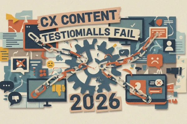 CX Content: Why Testimonials Fail in 2026