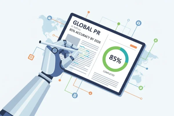 Global PR: AI Drives 85% Accuracy in 2026