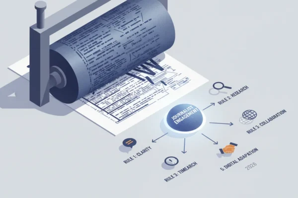Journalist Engagement: 5 Rules for 2026