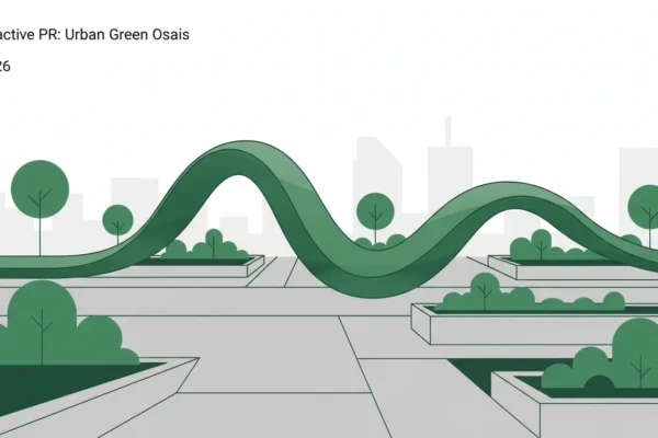 Reactive PR: Urban Green Oasis in 2026