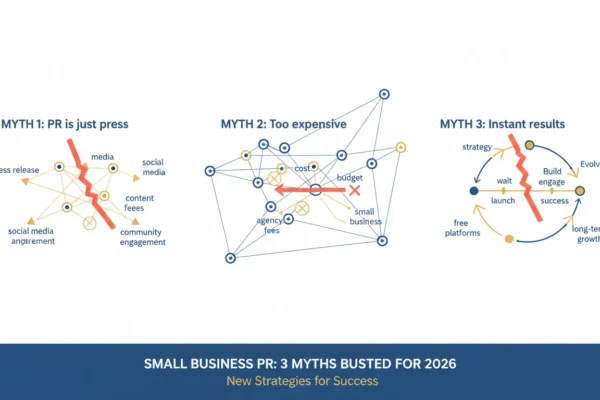 Small Business PR: 3 Myths Busted for 2026