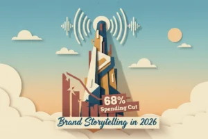 68% Spending Cut: Brand Storytelling in 2026