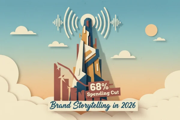 68% Spending Cut: Brand Storytelling in 2026
