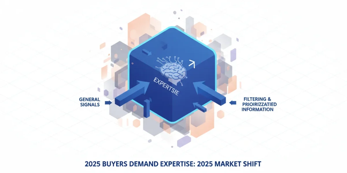 B2B Buyers Demand Expertise: 2025 Market Shift