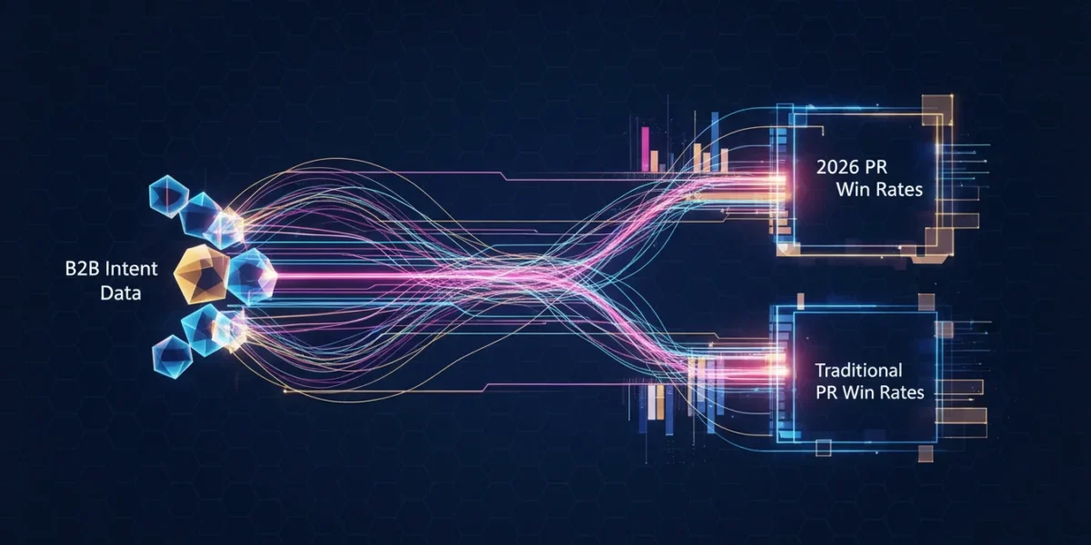 B2B Intent Data: PR Win Rates in 2026