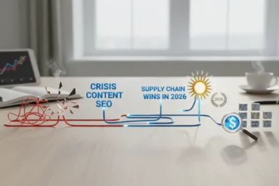 Crisis Content SEO: Supply Chain Wins in 2026