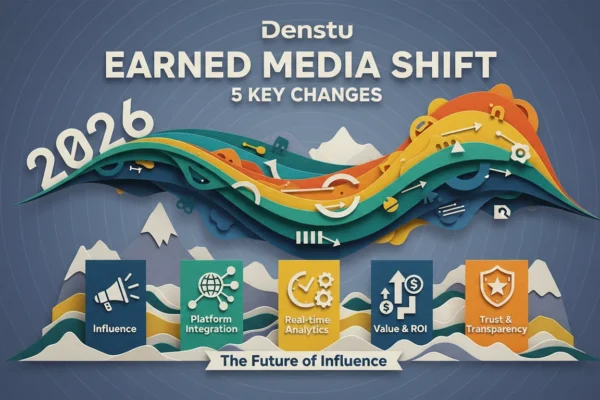 Dentsu’s 2026 Earned Media Shift: 5 Key Changes