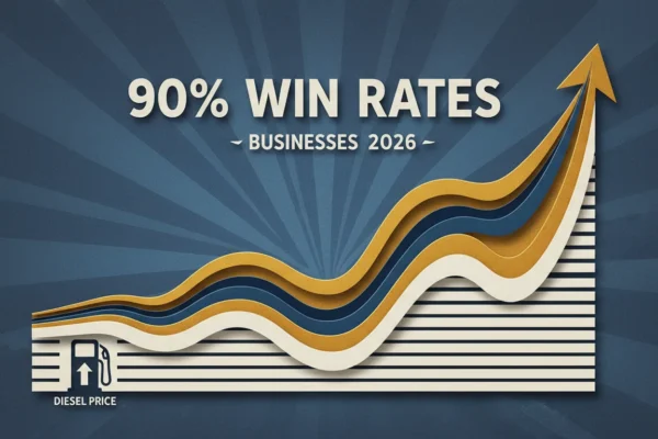 Diesel Price Media: 90% Win Rates for Businesses in 2026