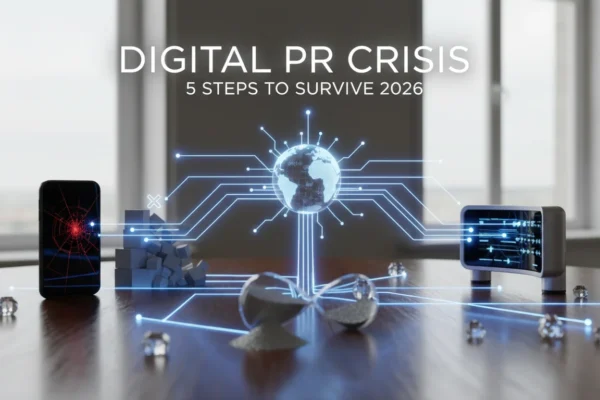 Digital PR Crisis: 5 Steps to Survive 2026