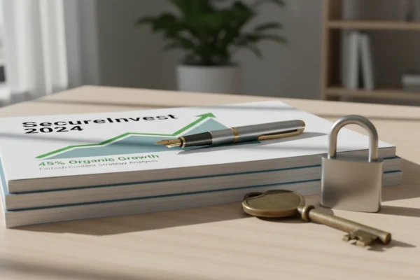 FinTech Content Strategy: SecureInvest’s 45% Organic