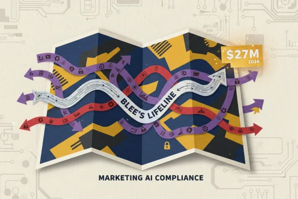 Marketing AI Compliance: Blee’s $27M Lifeline in 2026