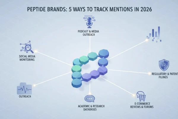 Peptide Brands: 5 Ways to Track Mentions in 2026