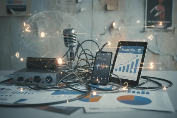 Podcast Ad Market Hits $4.6 Billion by 2026
