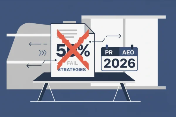 PR in 2026: Why 50% of Strategies Fail AEO