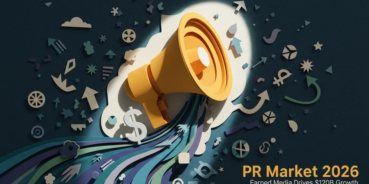 PR Market 2026: Earned Media Drives $120B Growth