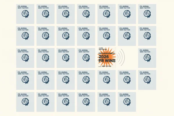 Psychographics: 2026 PR Wins Demand New Tactics