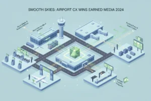 Smooth Skies: Airport CX Wins Earned Media in 2024