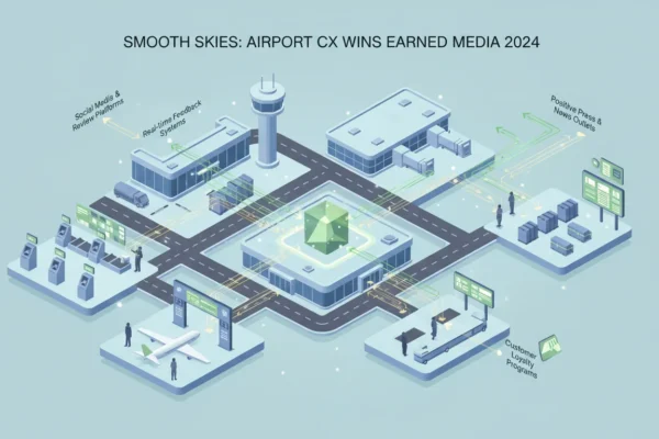 Smooth Skies: Airport CX Wins Earned Media in 2024