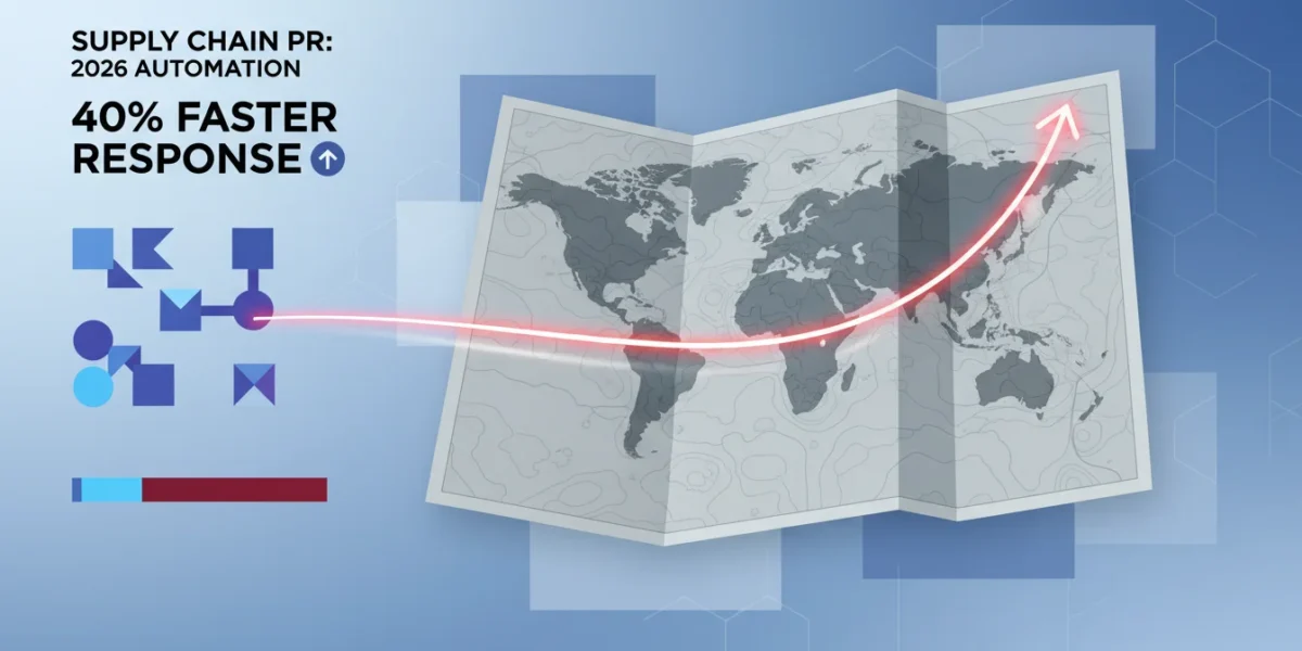 Supply Chain PR: 2026 Automation for 40% Faster Response