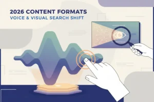2026 Content Formats: Voice & Visual Search Shift