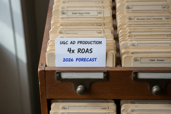 Ad Production: 4x ROAS in 2026 with UGC