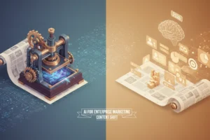 AI for Enterprise Marketing: 2026 Content Shift