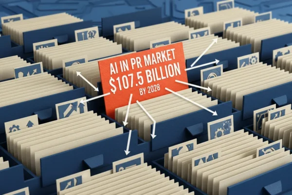 AI in PR: $107.5 Billion Market by 2028