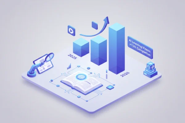 AI Learning Videos: 15% Boost in 2026 Completion