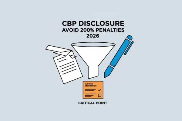 CBP Disclosure: Avoid 200% Penalties in 2026