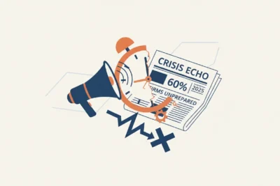 Crisis PR: 60% of Firms Unprepared in 2025