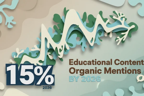 Educational Content: 15% Organic Mentions by 2026