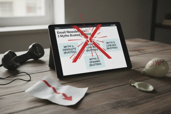 Email Newsletters: 3 Myths Busted for 2026