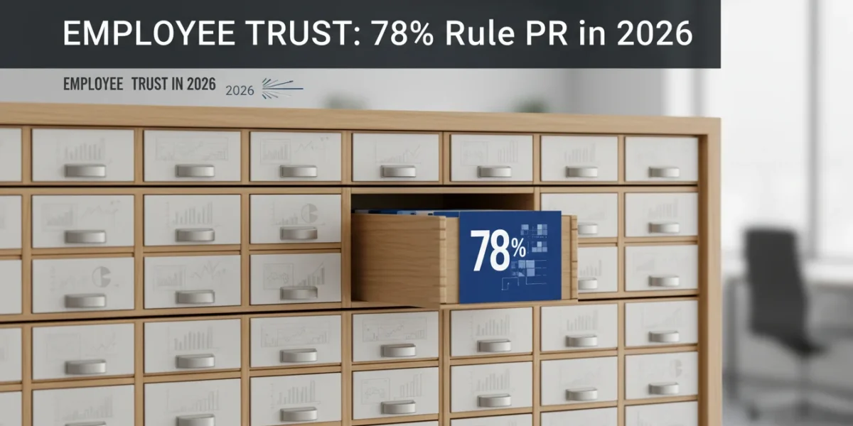 Employee Trust: 78% Rule PR in 2026