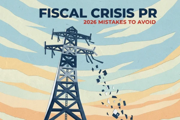 Fiscal Crisis PR: 2026 Missteps to Avoid