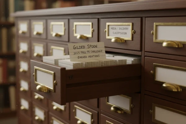 Gilded Spoon’s 2025 Fall PR Challenge: Earned Mentions