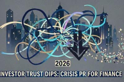 Investor Trust Dips: Crisis PR for Finance in 2026