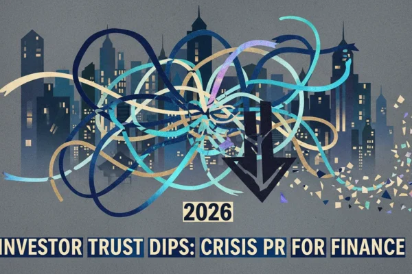 Investor Trust Dips: Crisis PR for Finance in 2026