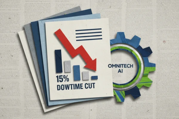 OmniTech’s 2026 AI PR: 15% Downtime Cut