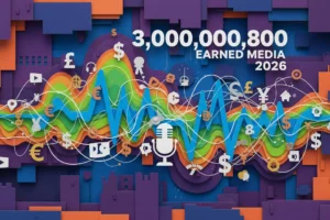 Podcast Sponsorship PR: $3 Billion Earned Media by 2026