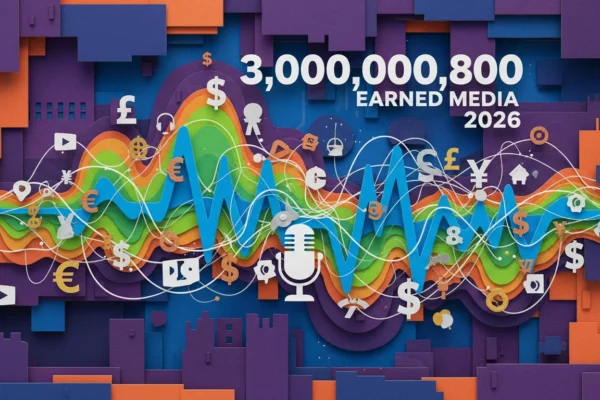 Podcast Sponsorship PR: $3 Billion Earned Media by 2026