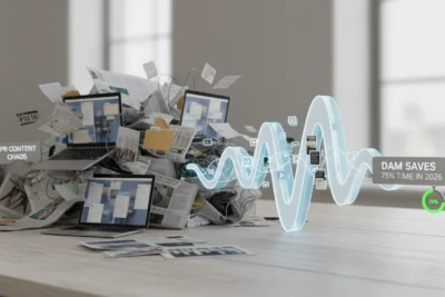 PR Content Chaos: DAM Saves 75% Time in 2026