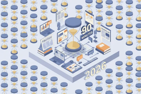PR Pitching: 90-Minute Rule for 2026 Success