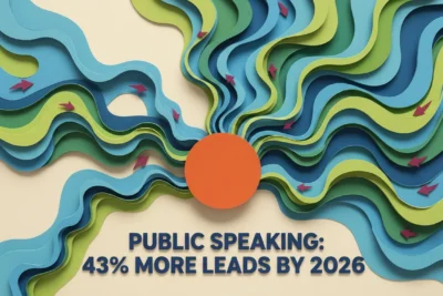Public Speaking: 43% More Leads by 2026