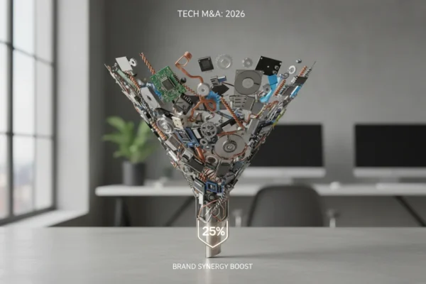 Tech M&A: 2026’s 25% Brand Synergy Boost