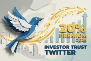 Twitter for Investor Trust: 20% Premium in 2026