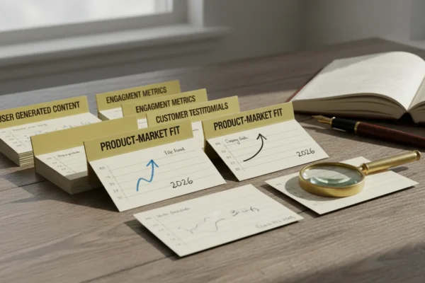 UGC Evidence: Proving Product-Market Fit in 2026