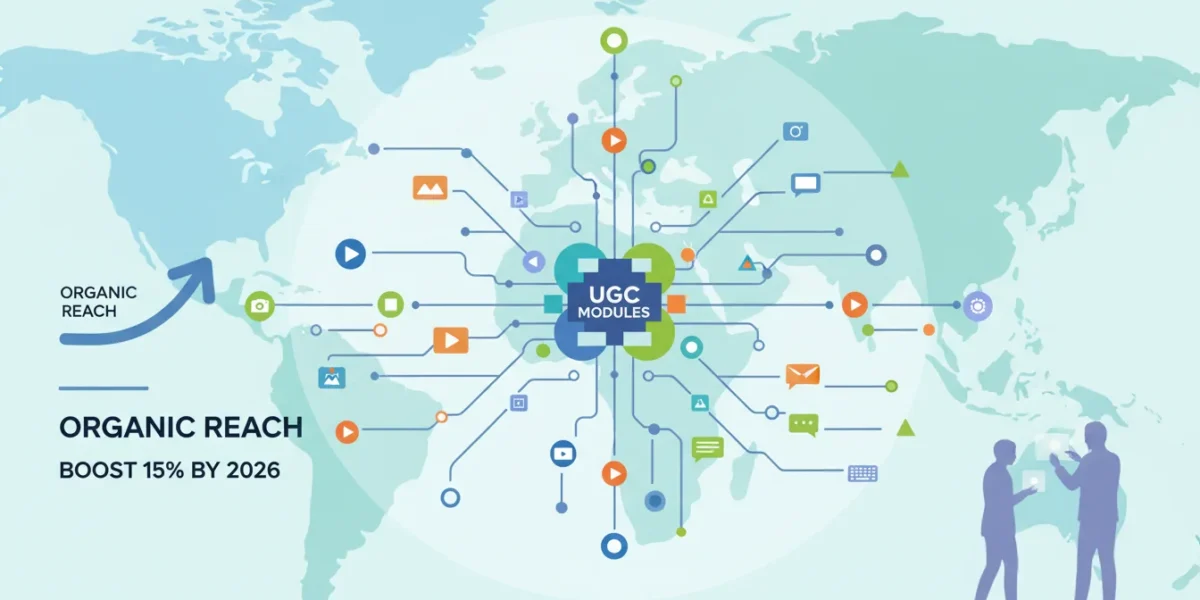 UGC Modules: Boost Organic Reach 15% by 2026